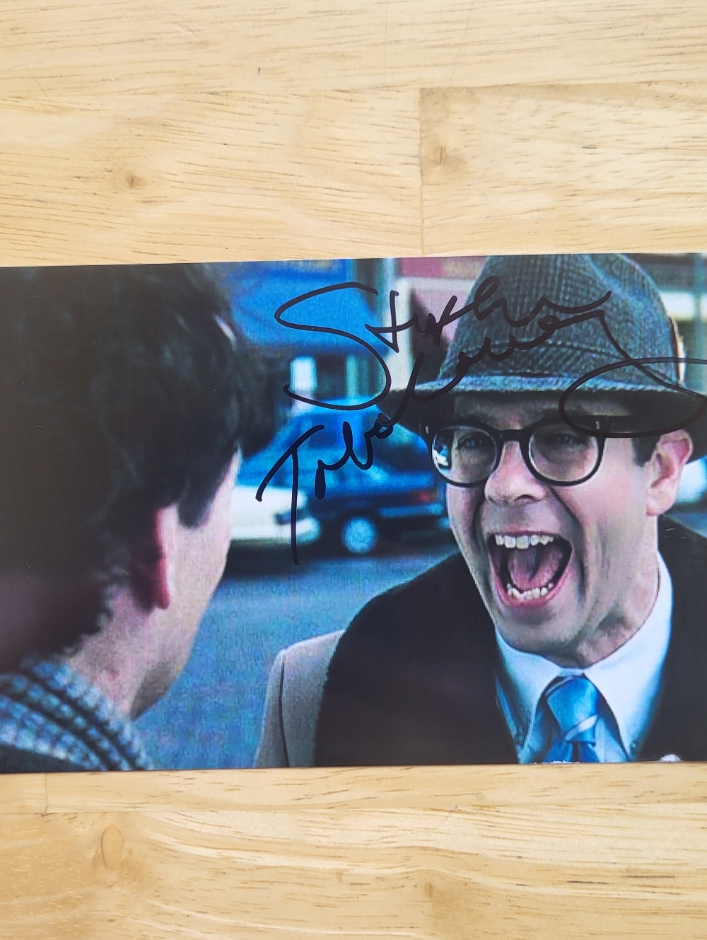 Stephen Tobolowsky Groundhog Day Spaceballs Seinfeld Hand Signed 4x6 Autograph